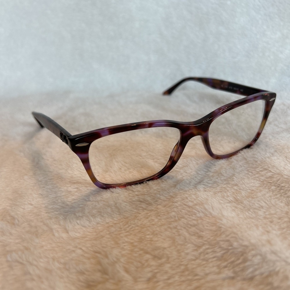 Ray Ban Eyeglasses, Frames Only, RB 5428 8175, 55-17-145, Brown/Purple Tortoise.